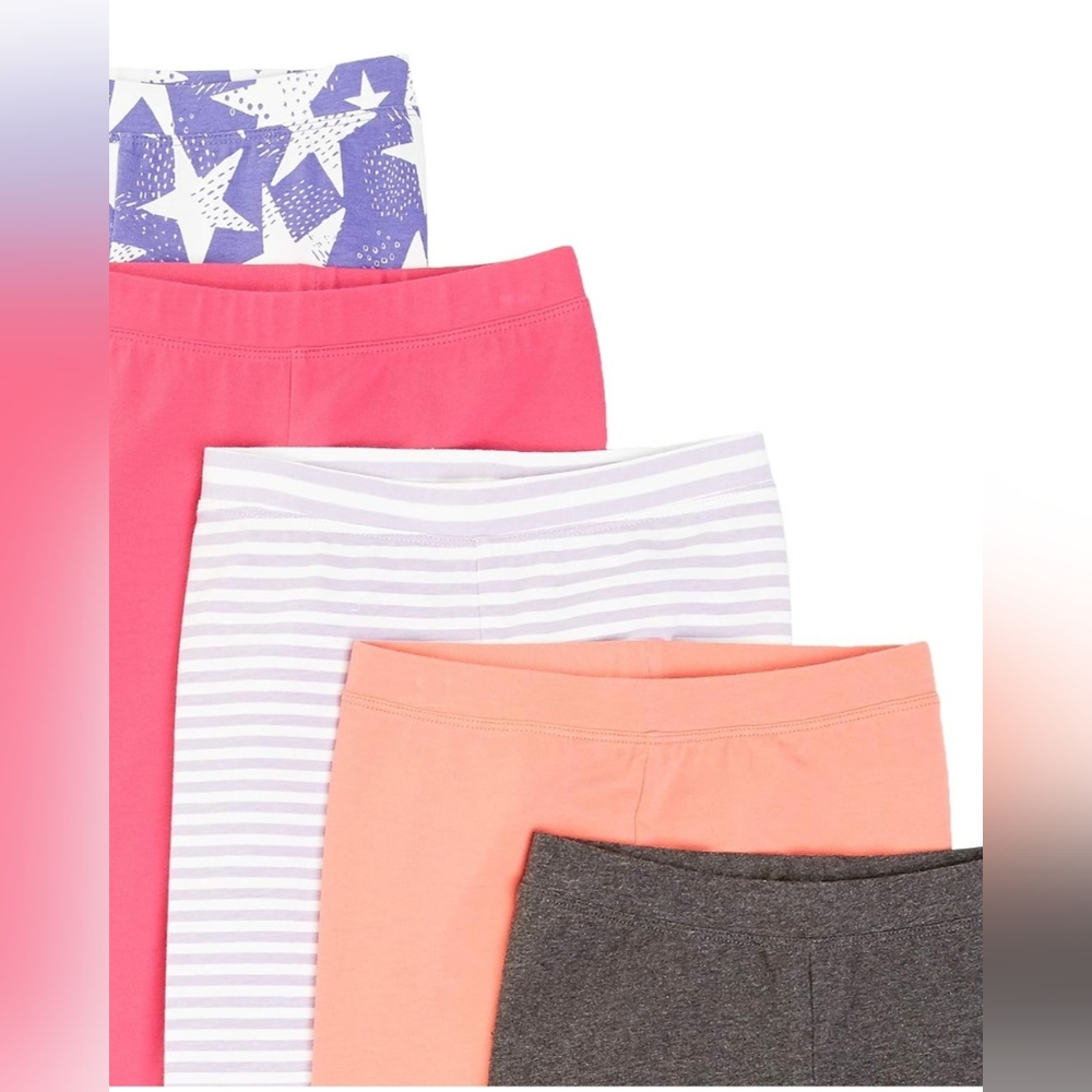 Girls/Toddlers Leggings Previously Spotted Zebra 5-Pack sz XL(10) and XXL(11-12)
